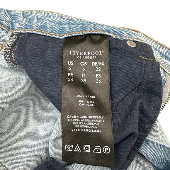 Liverpool The Crop Flare Hannah Jeans - Picture 9 of 13